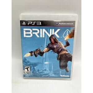 Brink Playstation 3 PS3 Complete in Box CIB Tested